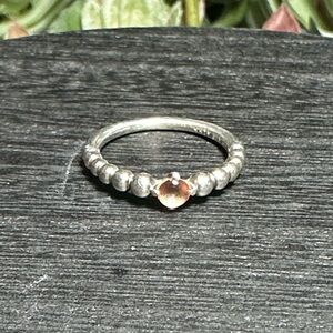 Pandora Ring 6 birthstone birthday October pink